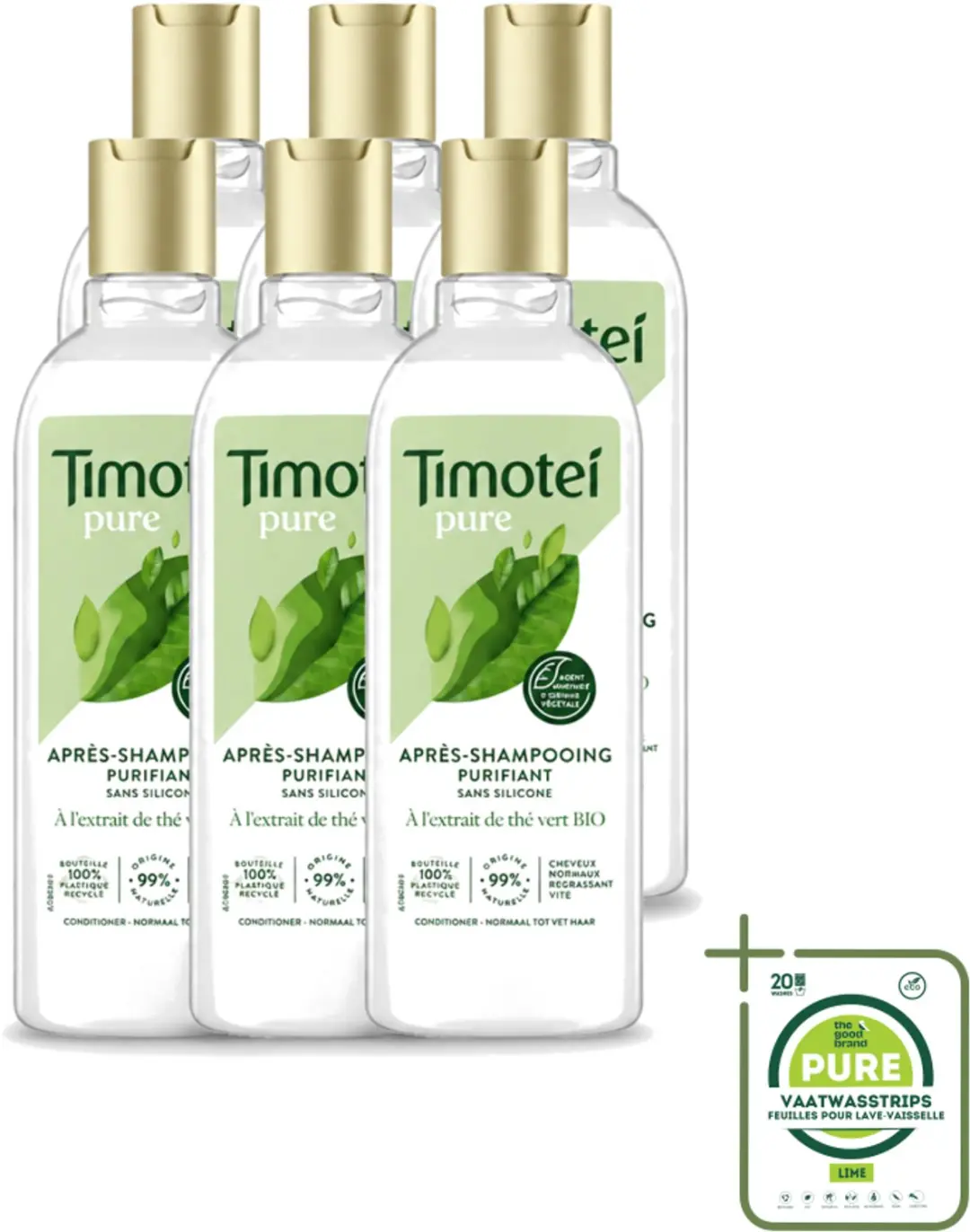 6 x Timotei Conditioner
