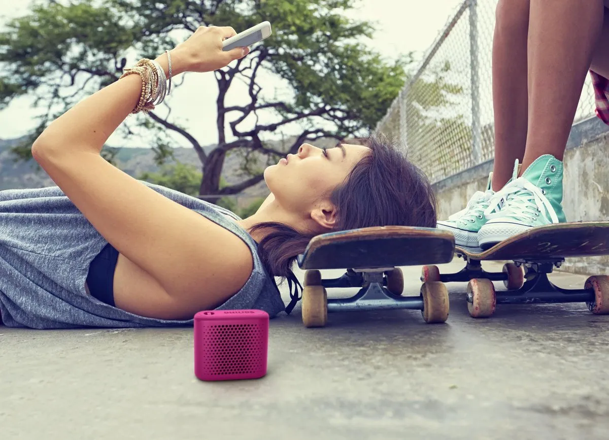 Philips Sound BT55 BT55RD/00 Bluetooth Speaker - Roze