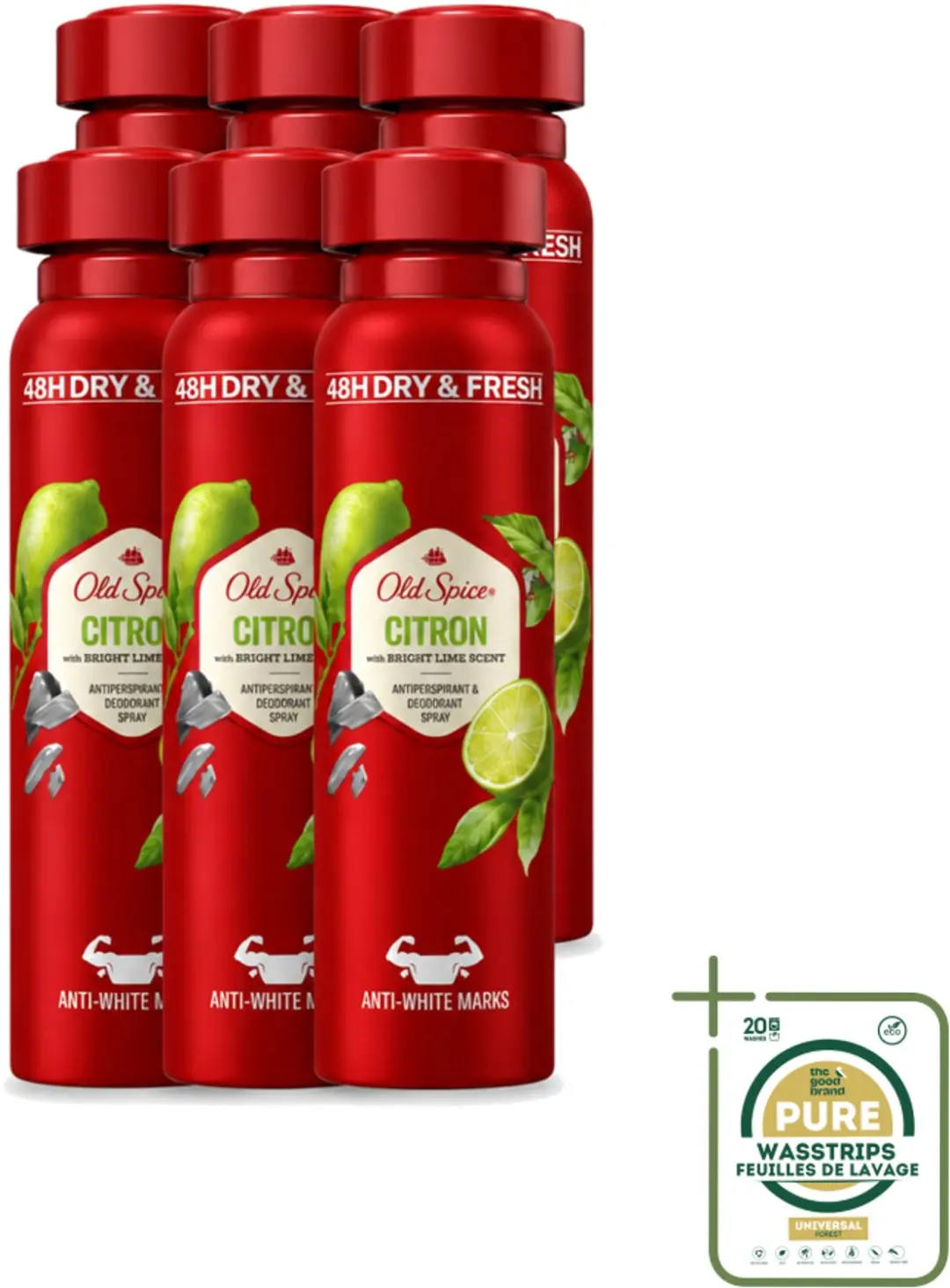 6 x Old Spice