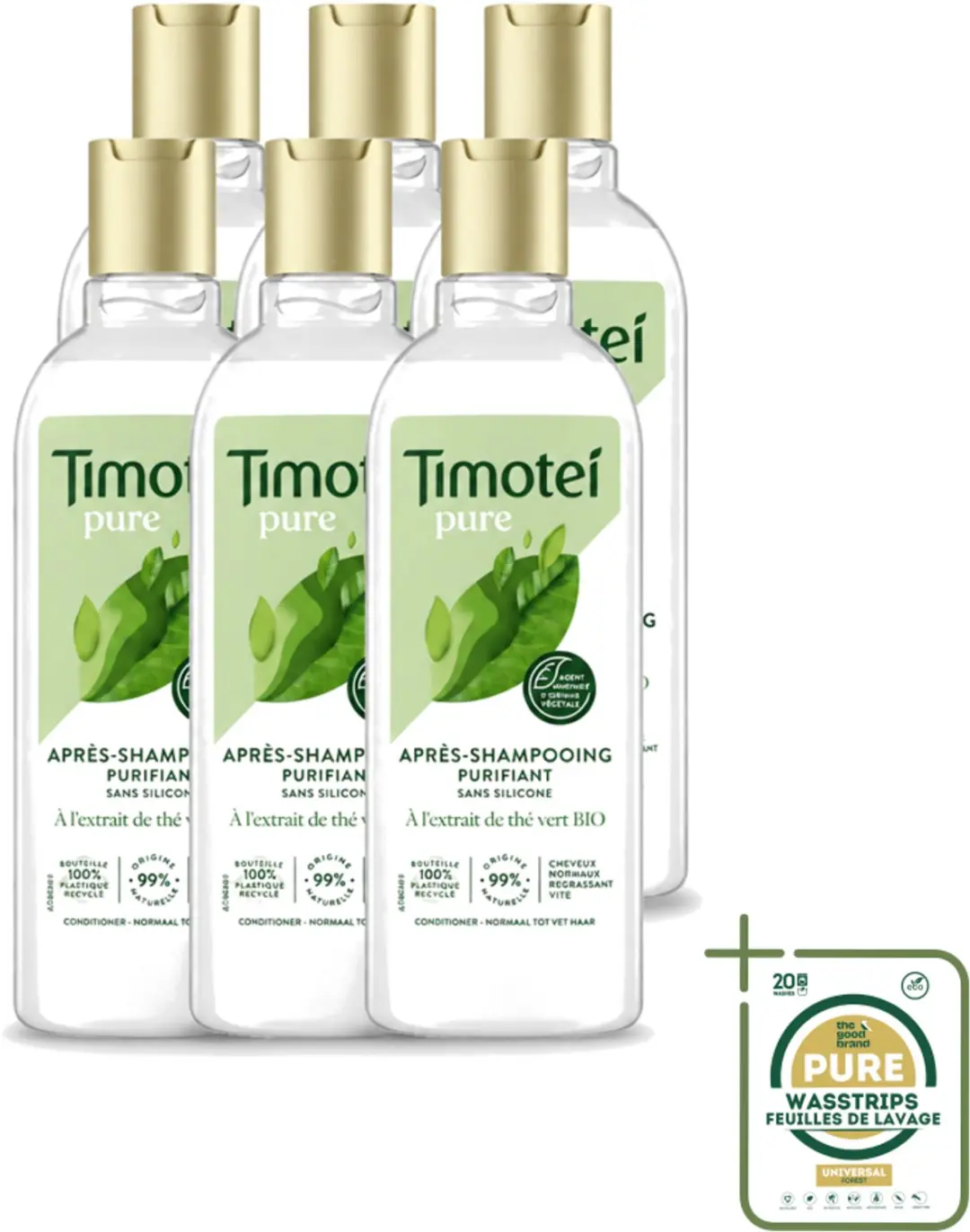 6 x Timotei Conditioner