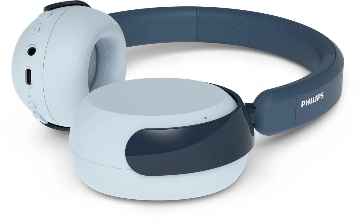 Philips TAK5500RT/00 Kinderkoptelefoon - Blauw - Noise Canceling Pro