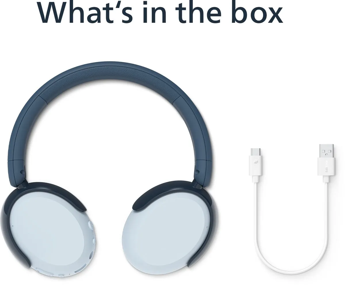 Philips TAK5500RT/00 Kinderkoptelefoon - Blauw - Noise Canceling Pro - afbeelding 6 van 6