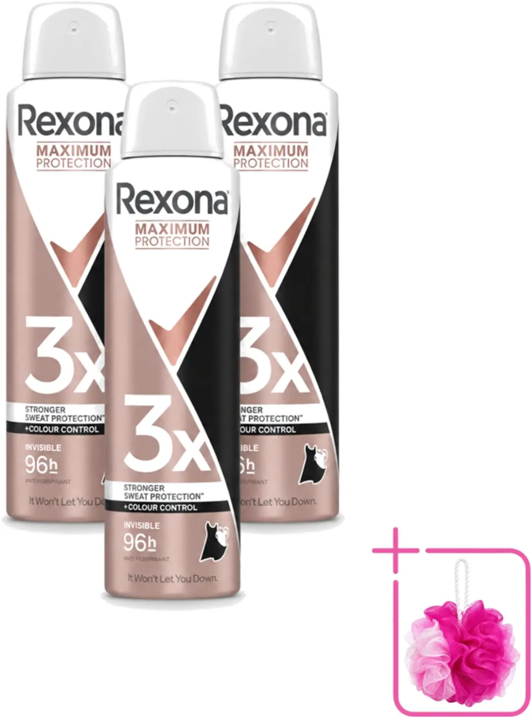 3 x Rexona