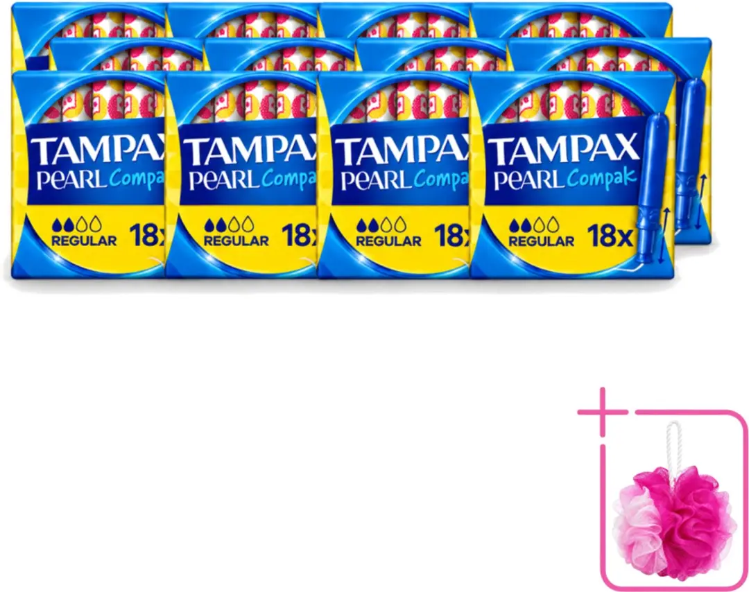 12 x Tampax Pearl Compak