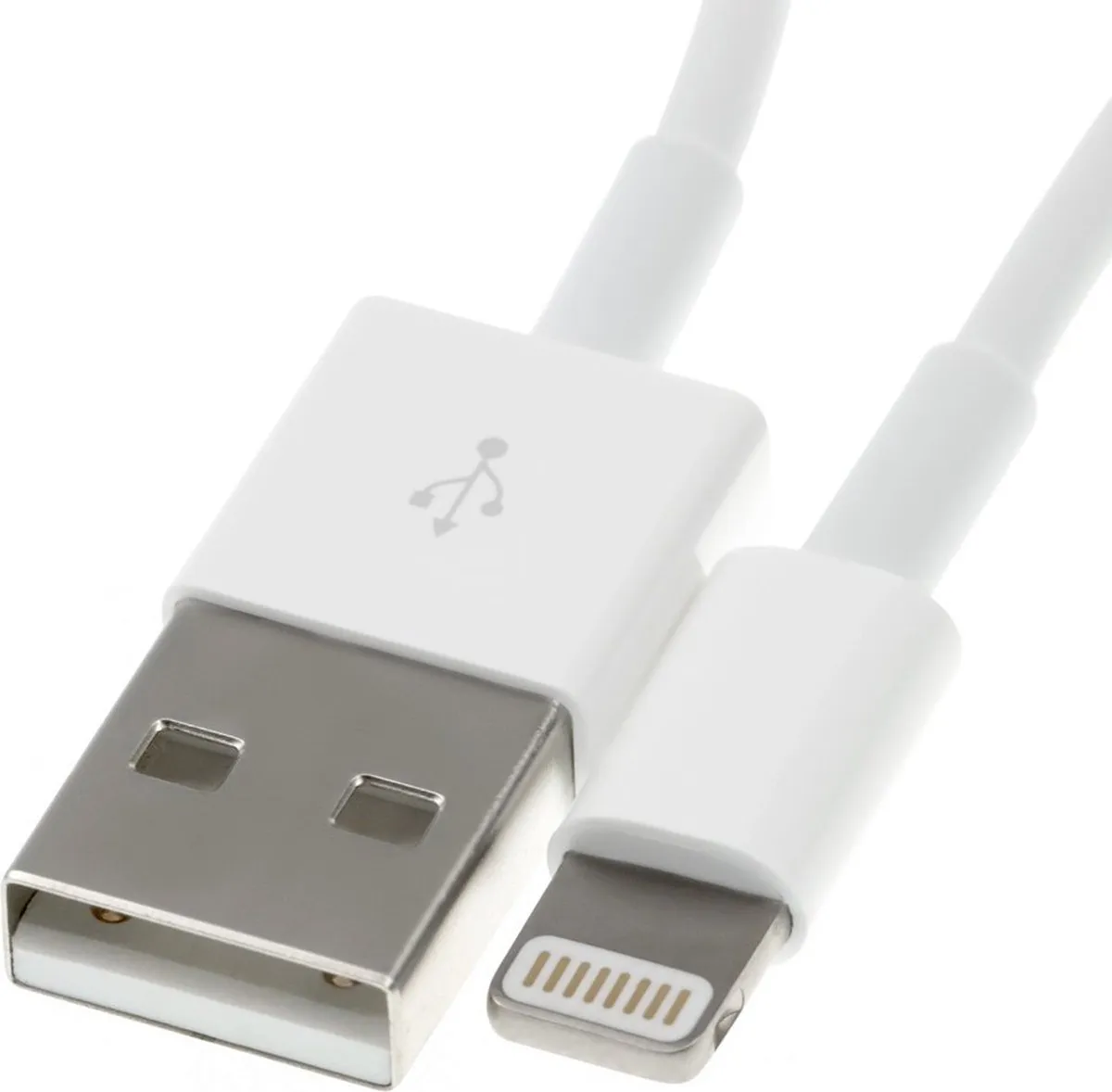 Apple USB naar Lightning Kabel MXLY2ZM/A - 1m - Wit