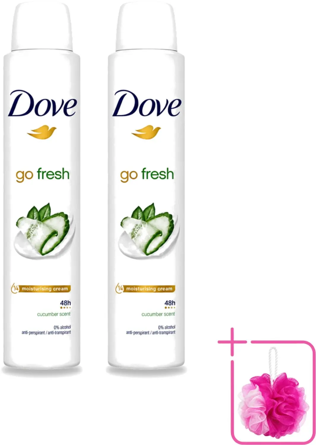 2 x Dove Go Fresh