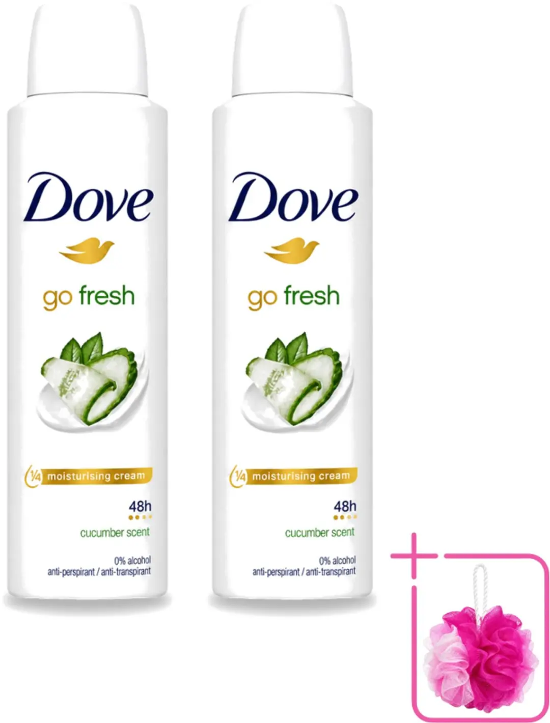 2 x Dove Go Fresh