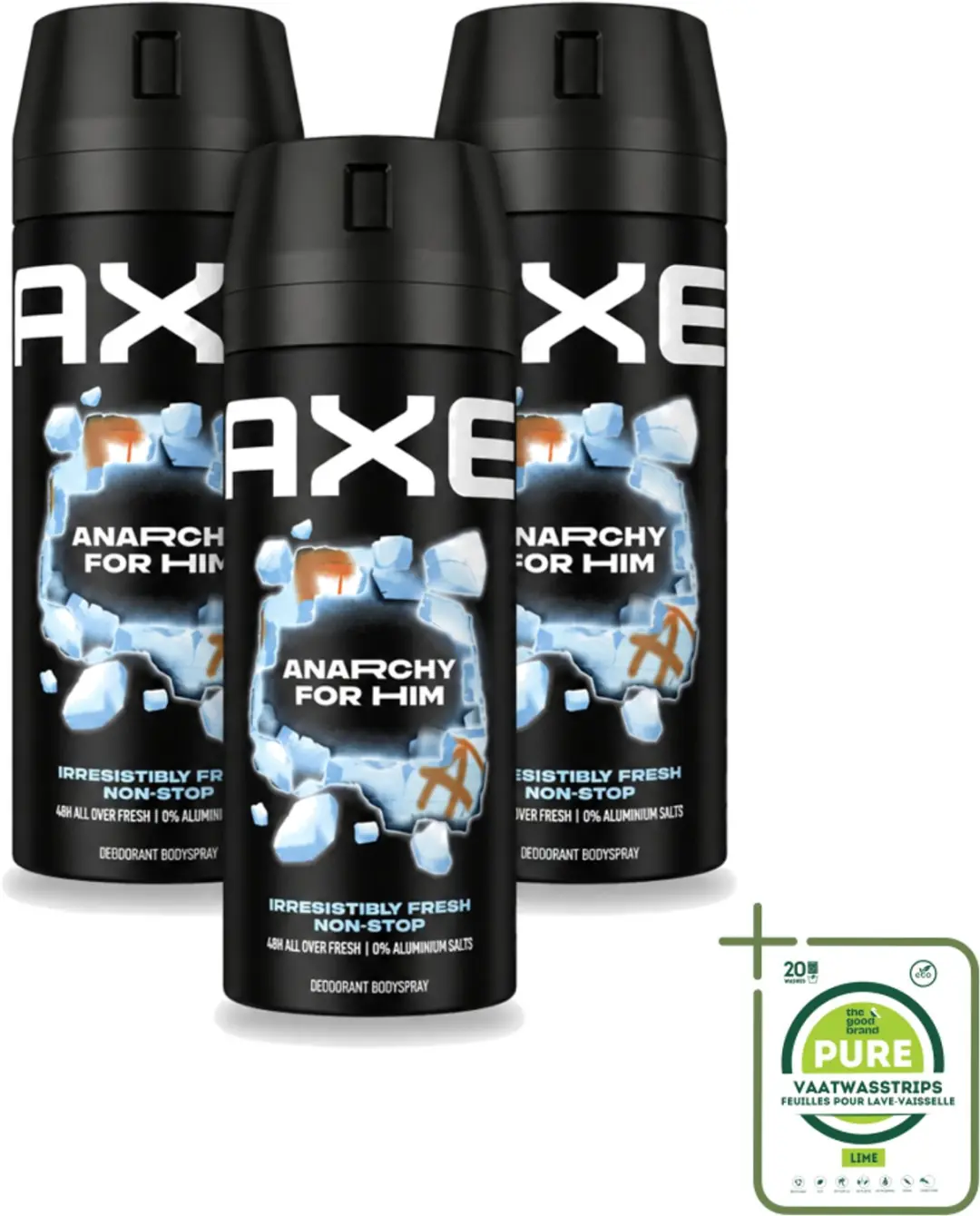 3 x Axe