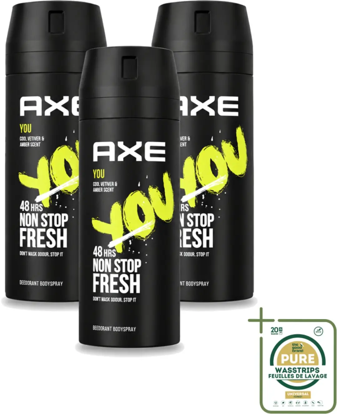 3 x Axe