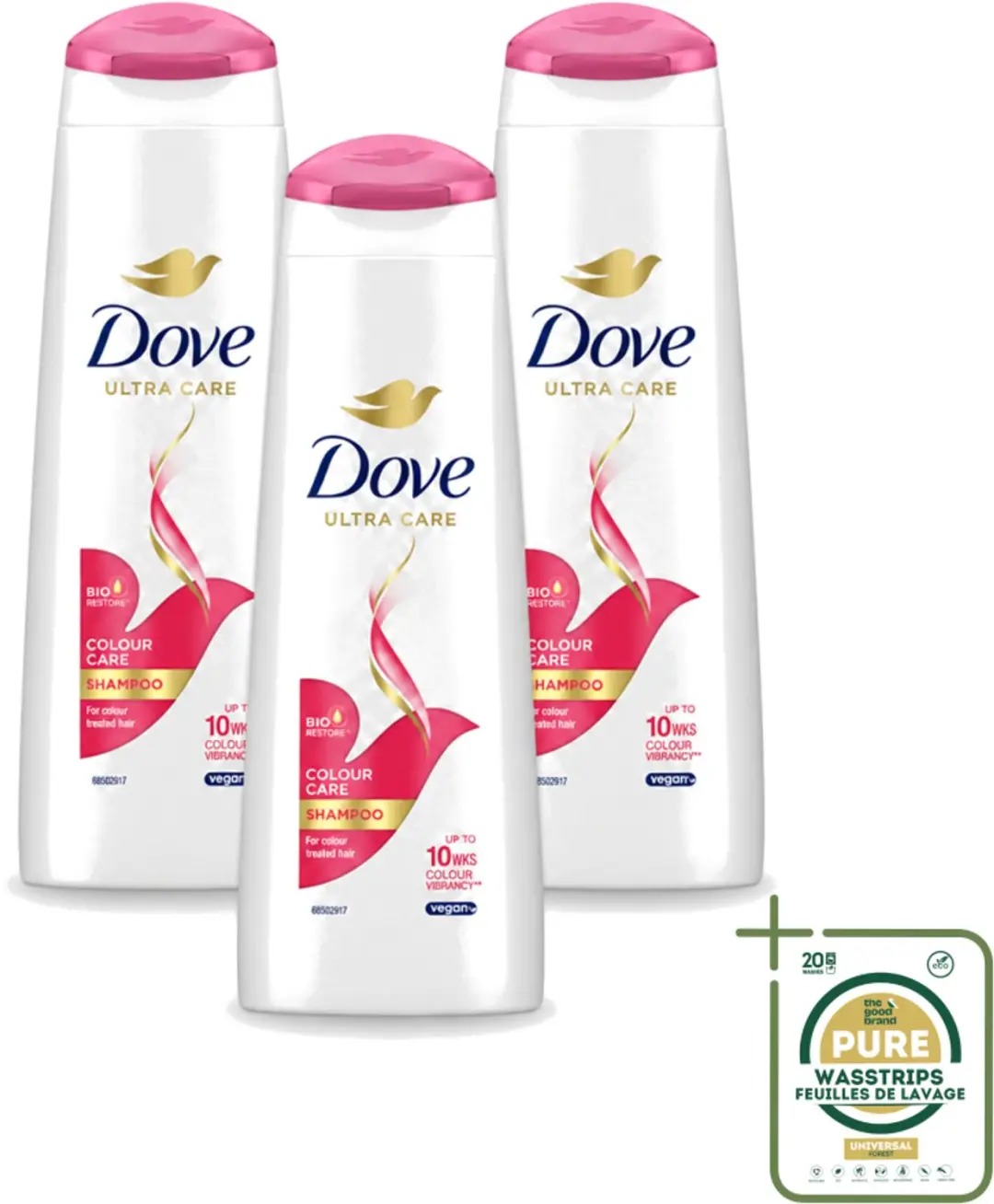 3 x Dove Ultra Care