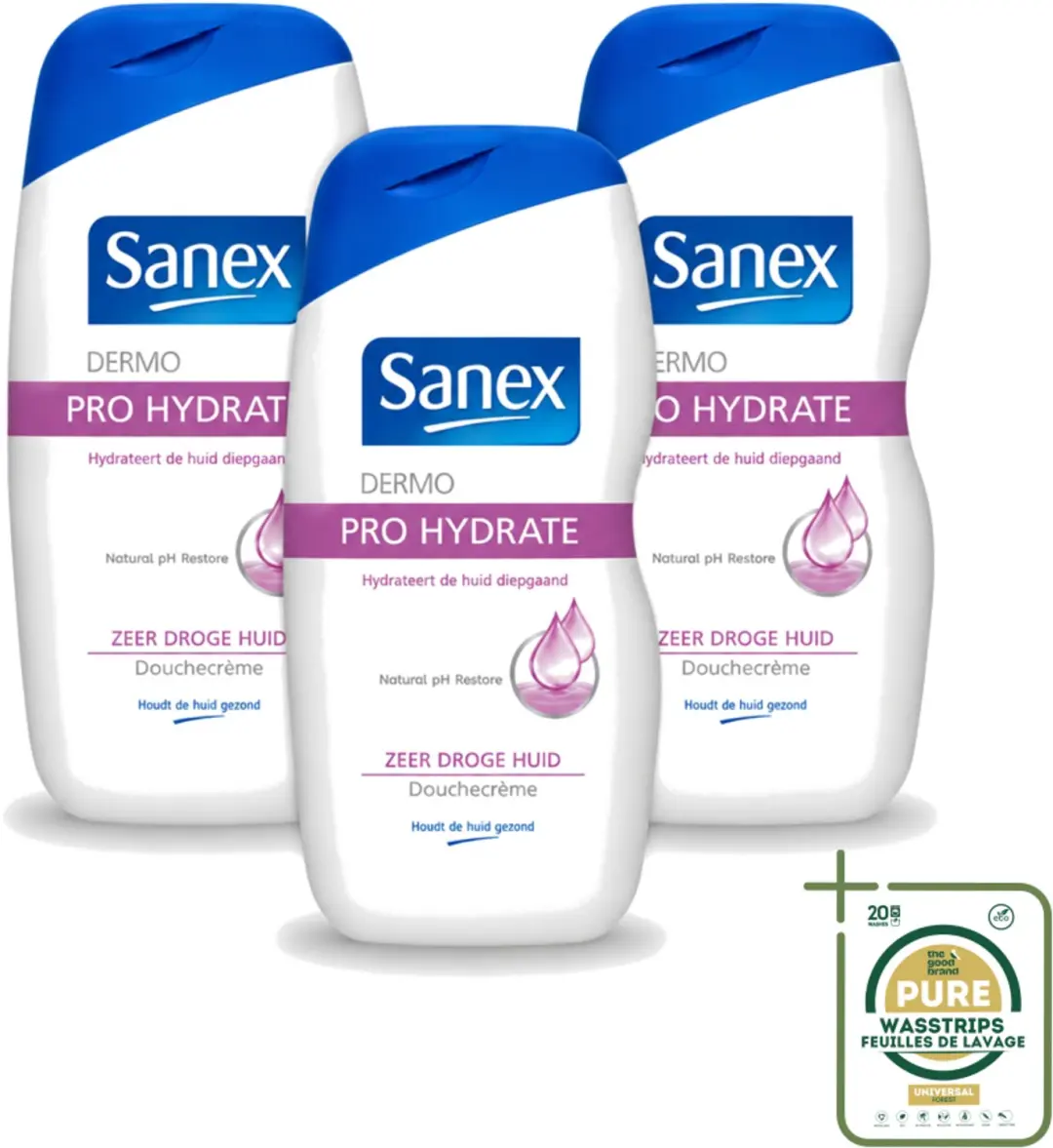 3 x Sanex Dermo