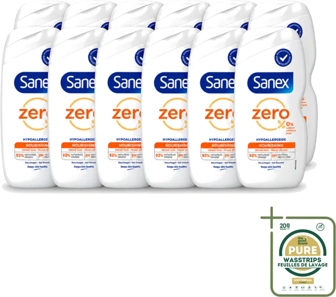 12 x Sanex Zero%