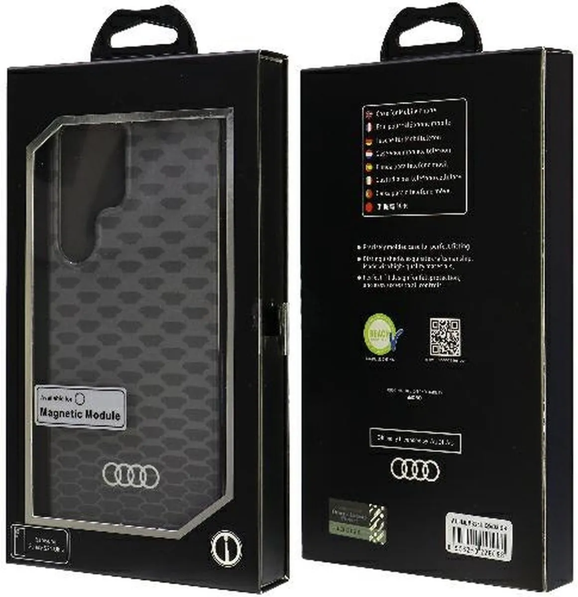 Audi IML MagSafe Case S24 Ultra - 1 Stuks - Zwart - afbeelding 3 van 6