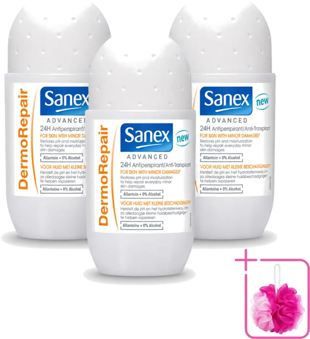 3 x Sanex Advanced