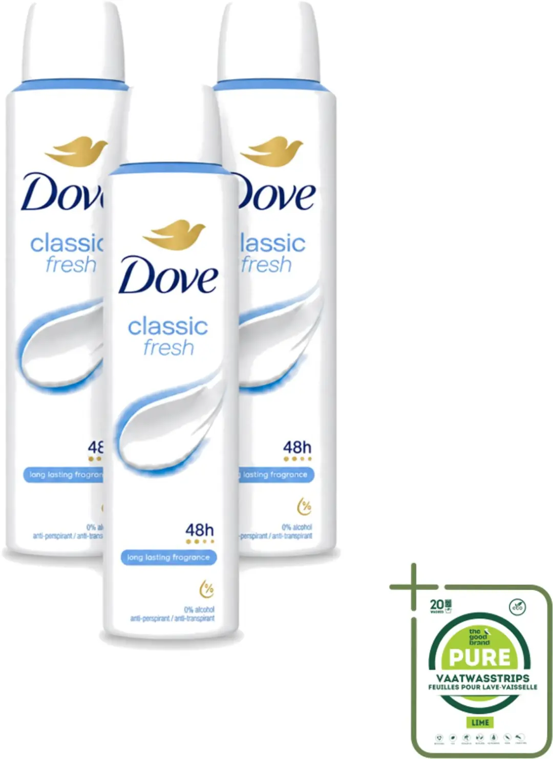 3 x Dove