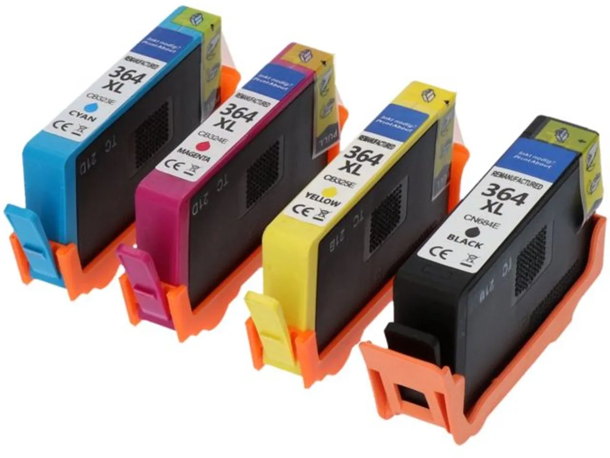 PrintAbout HP 364 N9J73AE Inktcartridge 4-kleuren