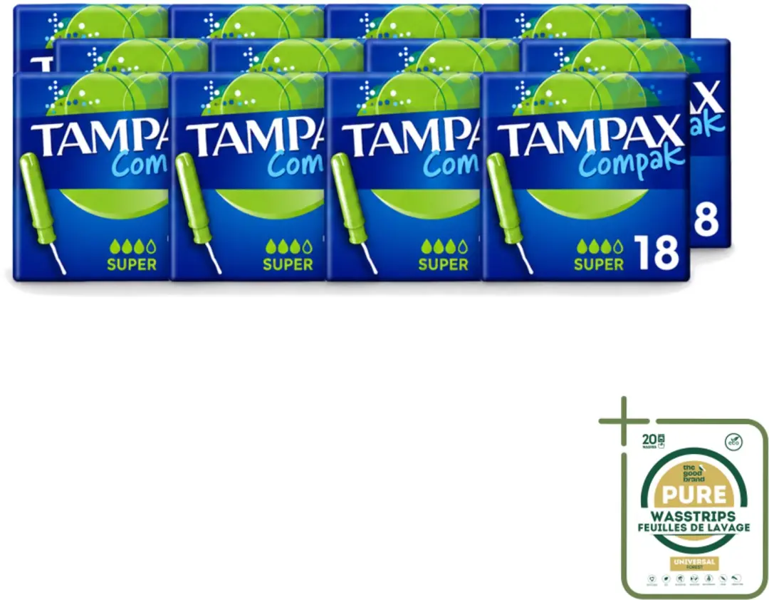 12 x Tampax Compak