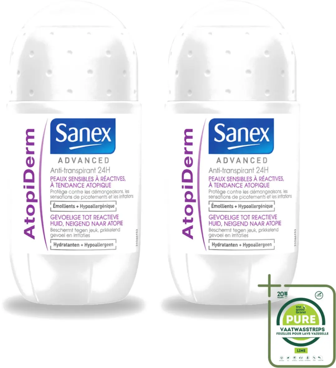 2 x Sanex Advanced