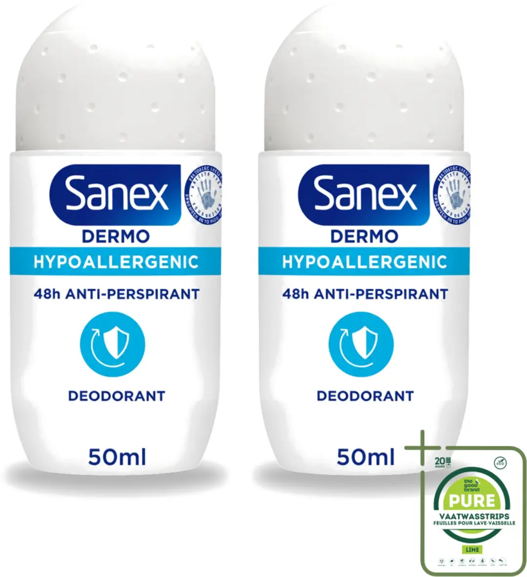 2 x Sanex Dermo