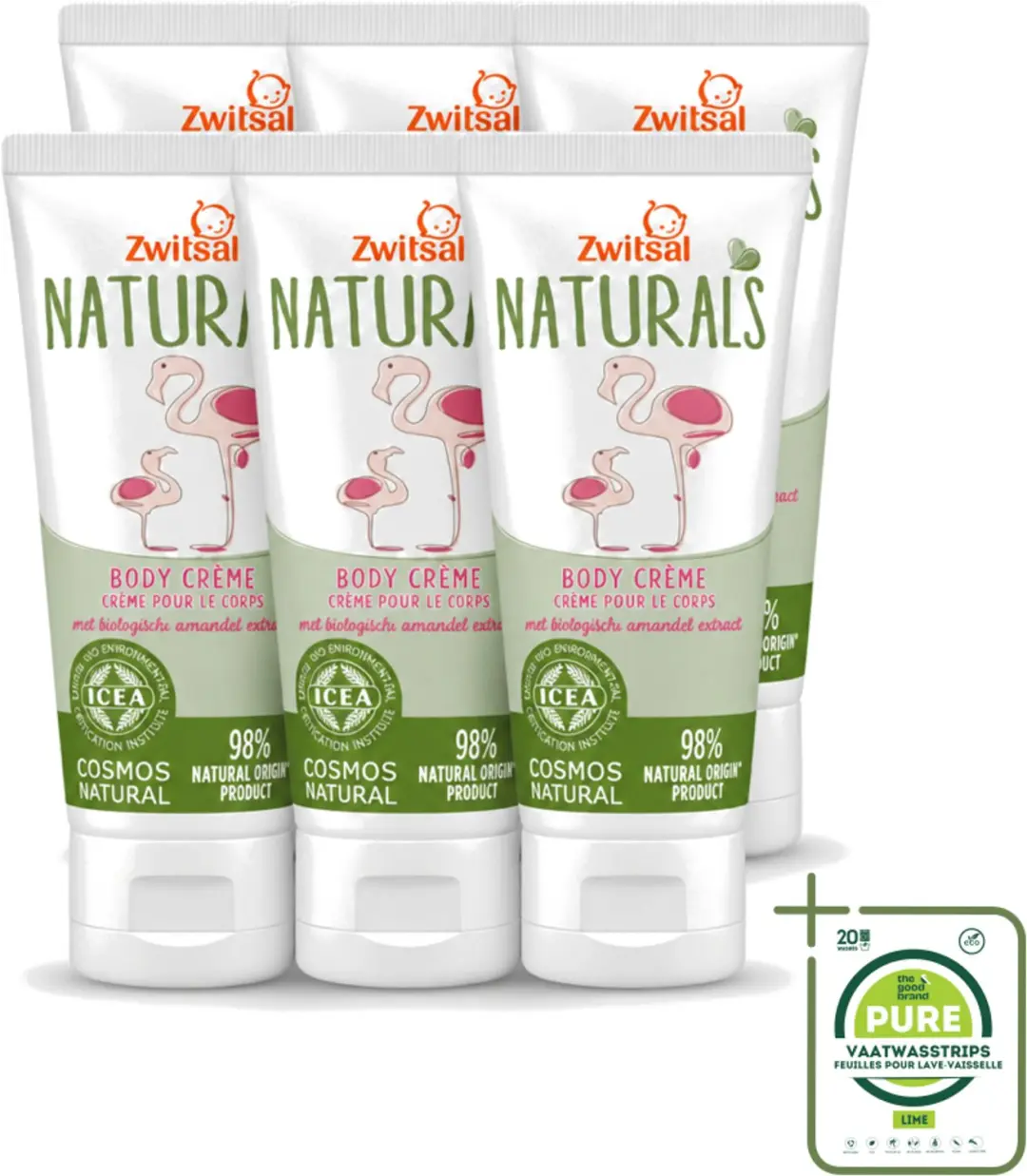 6 x Zwitsal Naturals