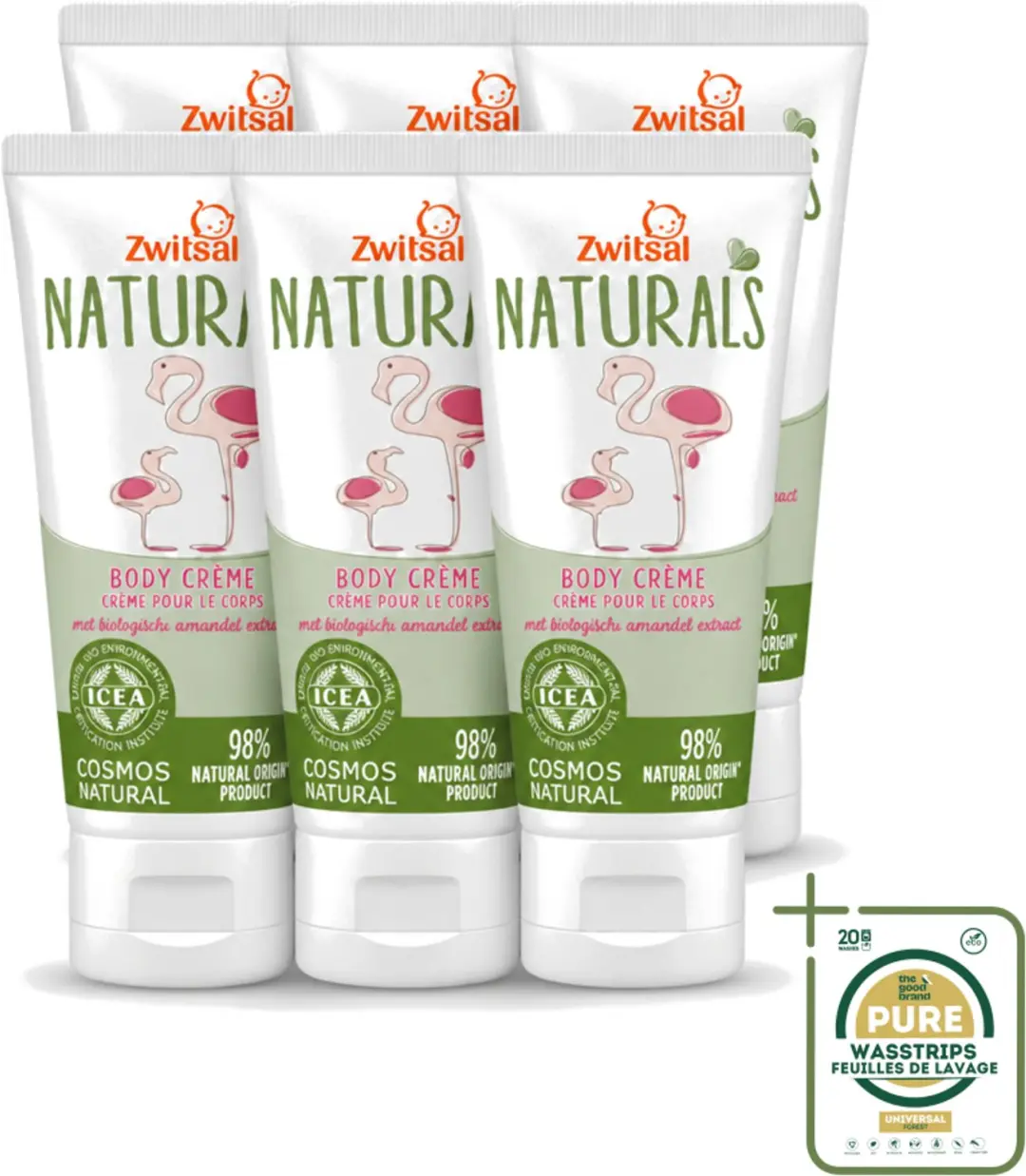 6 x Zwitsal Naturals