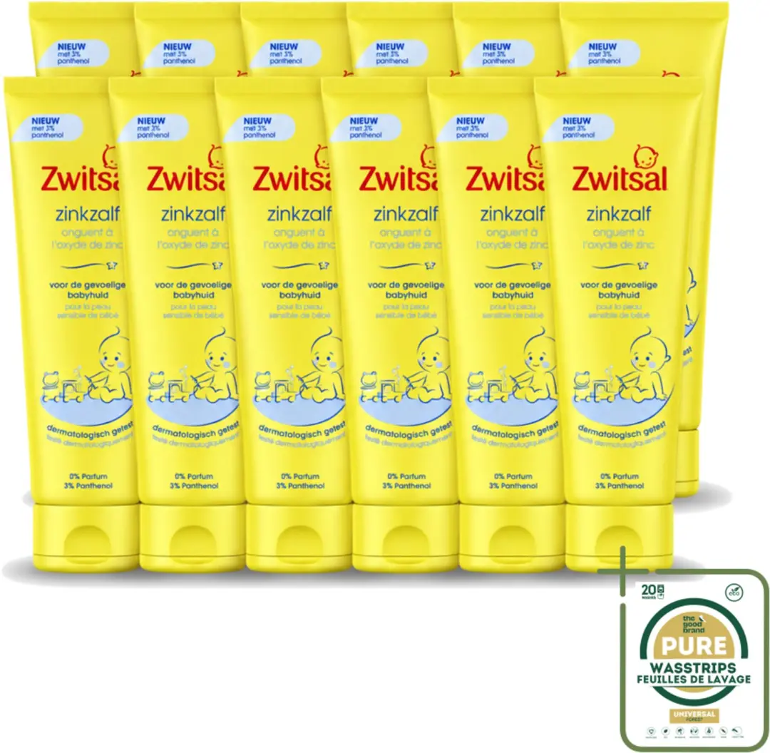 12 x Zwitsal 0% Parfum