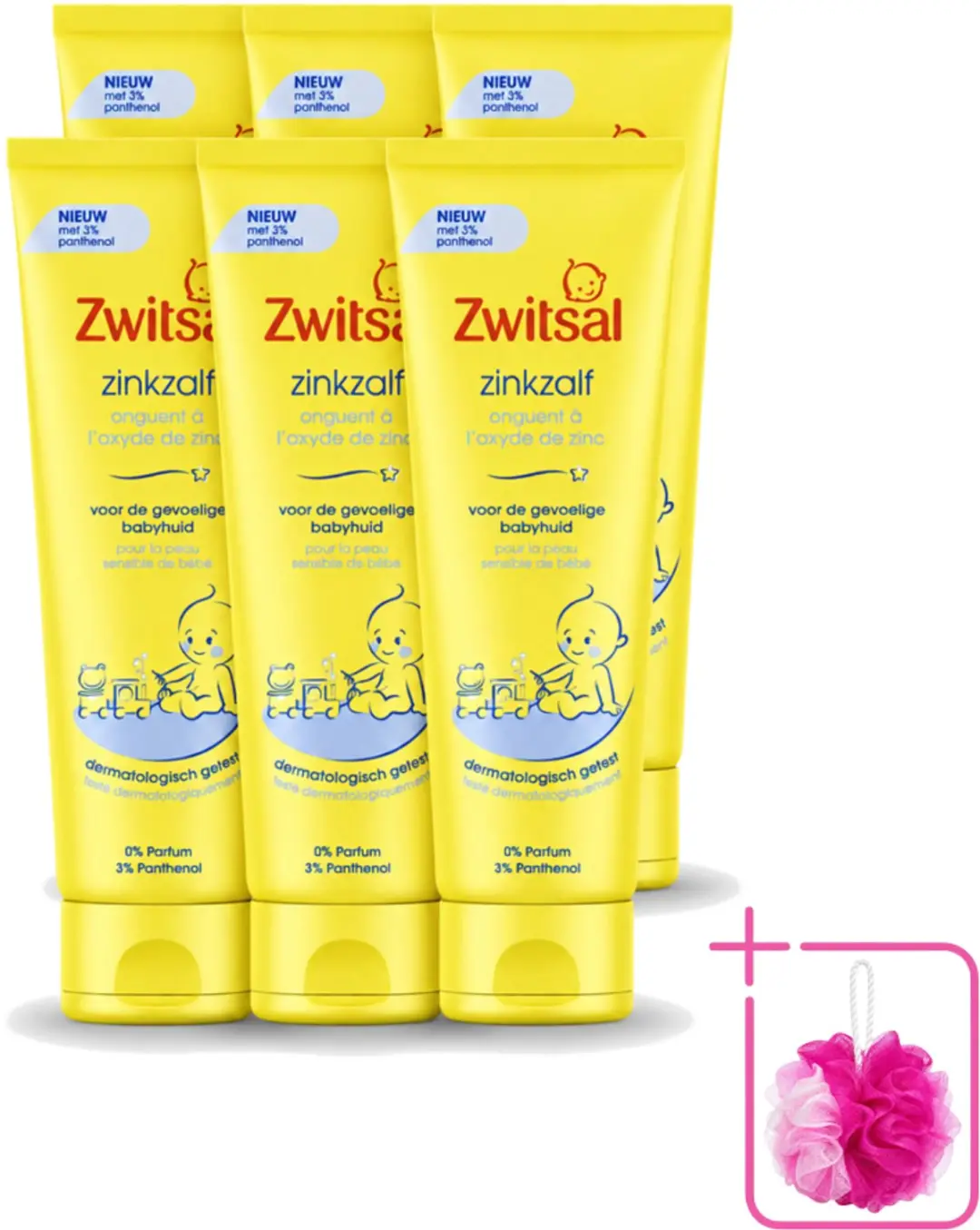 6 x Zwitsal 0% Parfum