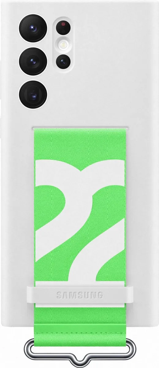 Samsung Galaxy S22 Ultra Siliconen Hoesje EF-GS908TWEGWW - Wit