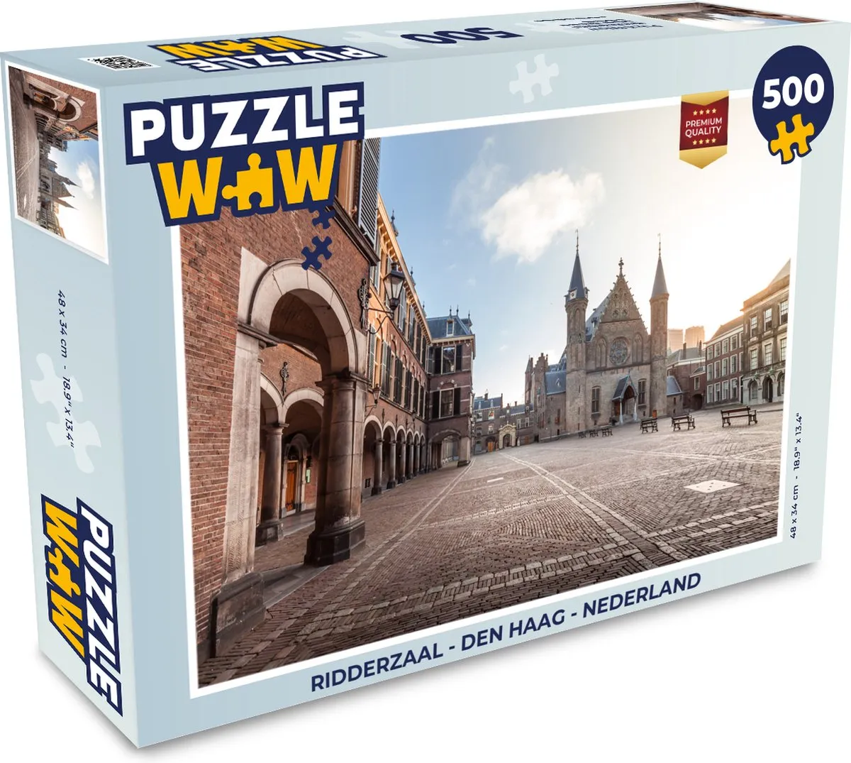 PuzzleWow Ridderzaal Den Haag Nederland Legpuzzel 500 Stuks