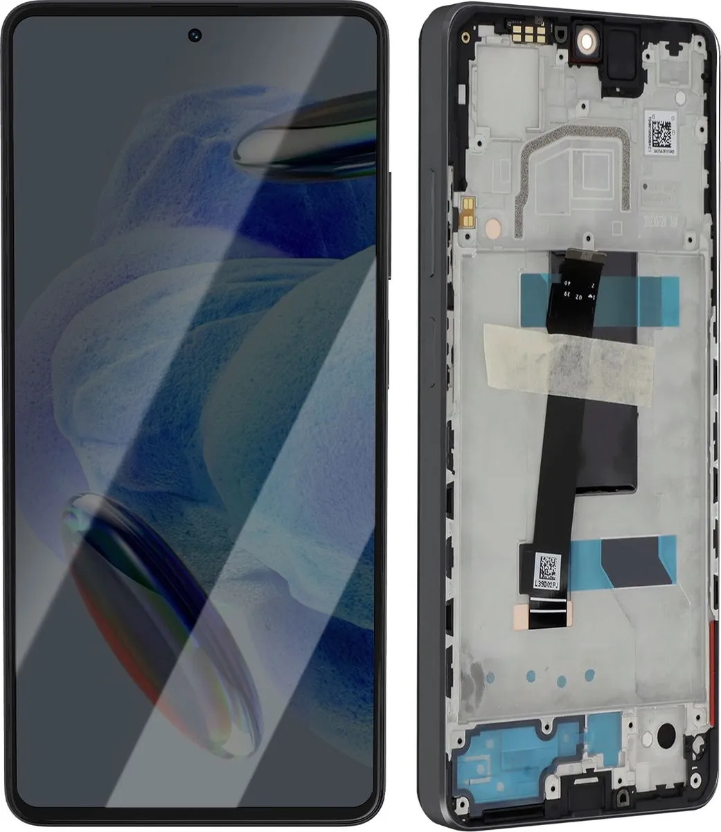 Xiaomi Redmi Note 12 Pro 5G Schermset - Zwart - afbeelding 6 van 6
