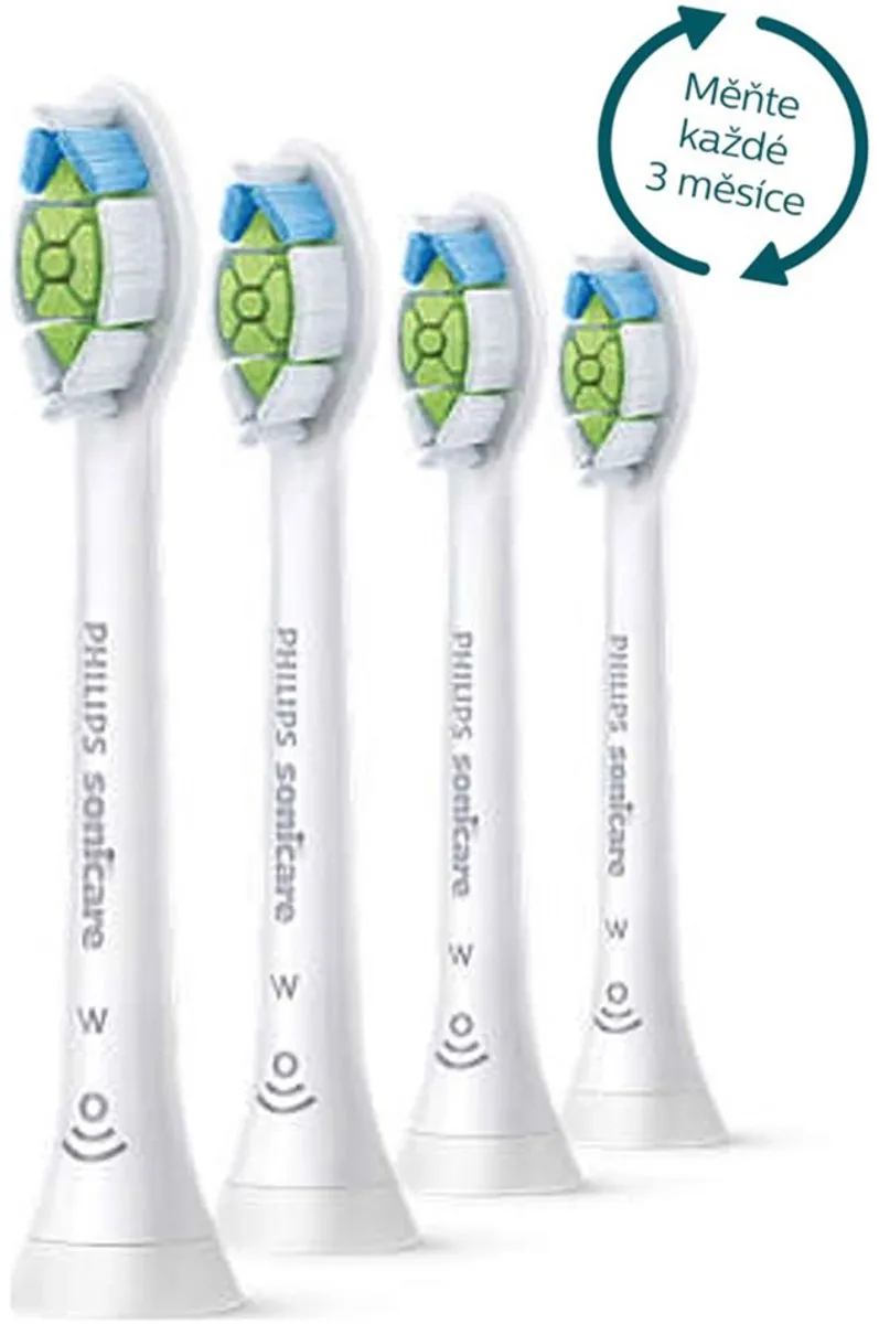 Philips Sonicare W2 Optimal White HX6064/10 Opzetborstels - 4 Stuks
