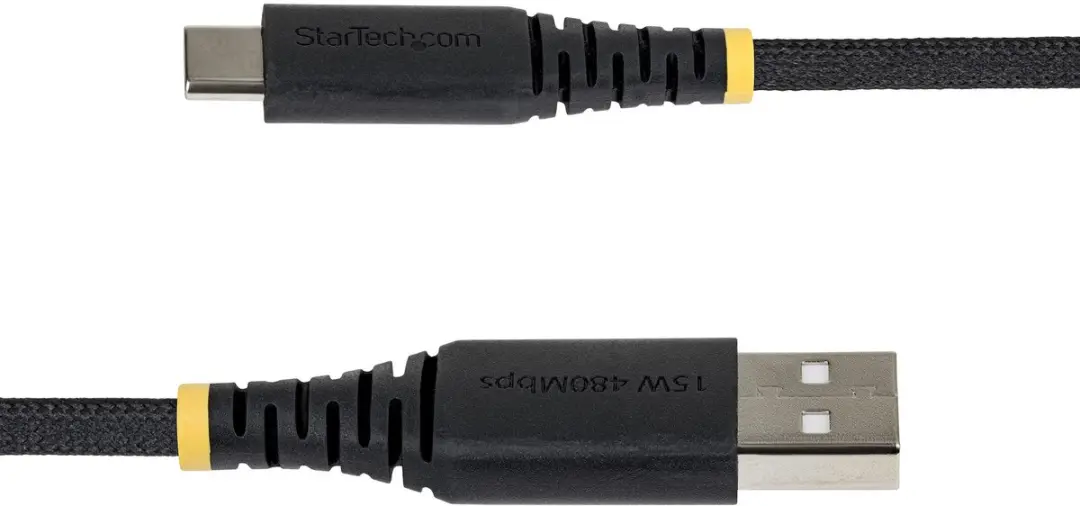 Startech USB2AC3MBR USB-A naar USB-C Kabel 3m - 15W 3A - Zwart - afbeelding 4 van 5