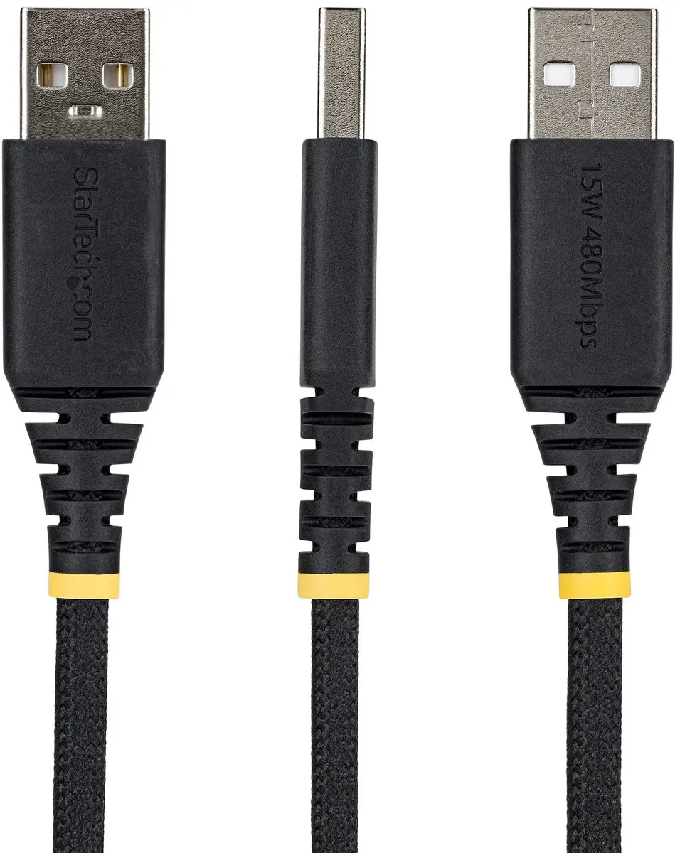 Startech USB2AC3MBR USB-A naar USB-C Kabel 3m - 15W 3A - Zwart - afbeelding 2 van 5