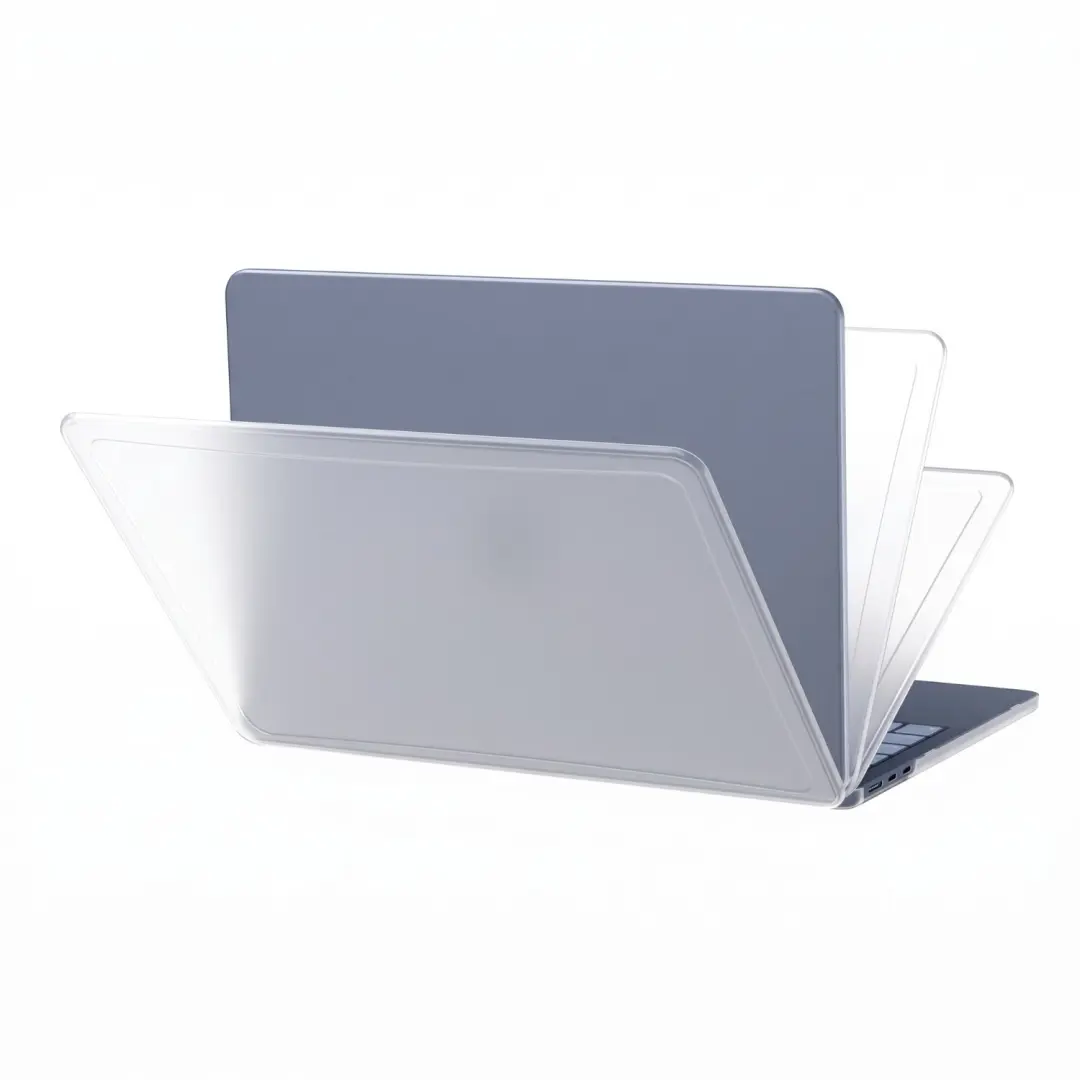 Cygnett, Hardcase voor MacBook Neo AeroShields Klikbaar met Antislipvoetjes, Tra