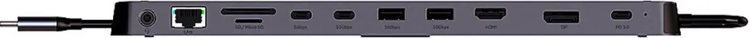 Lindy 43392 Poortreplicator USB 3.2 Gen 1 - Antraciet - afbeelding 5 van 6