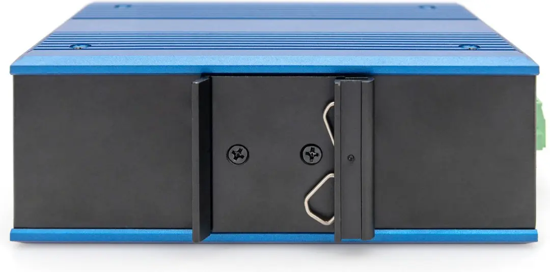 Digitus DN-651133 Switch 8-Port 10/100 PoE - Zwart/Blauw - afbeelding 4 van 6