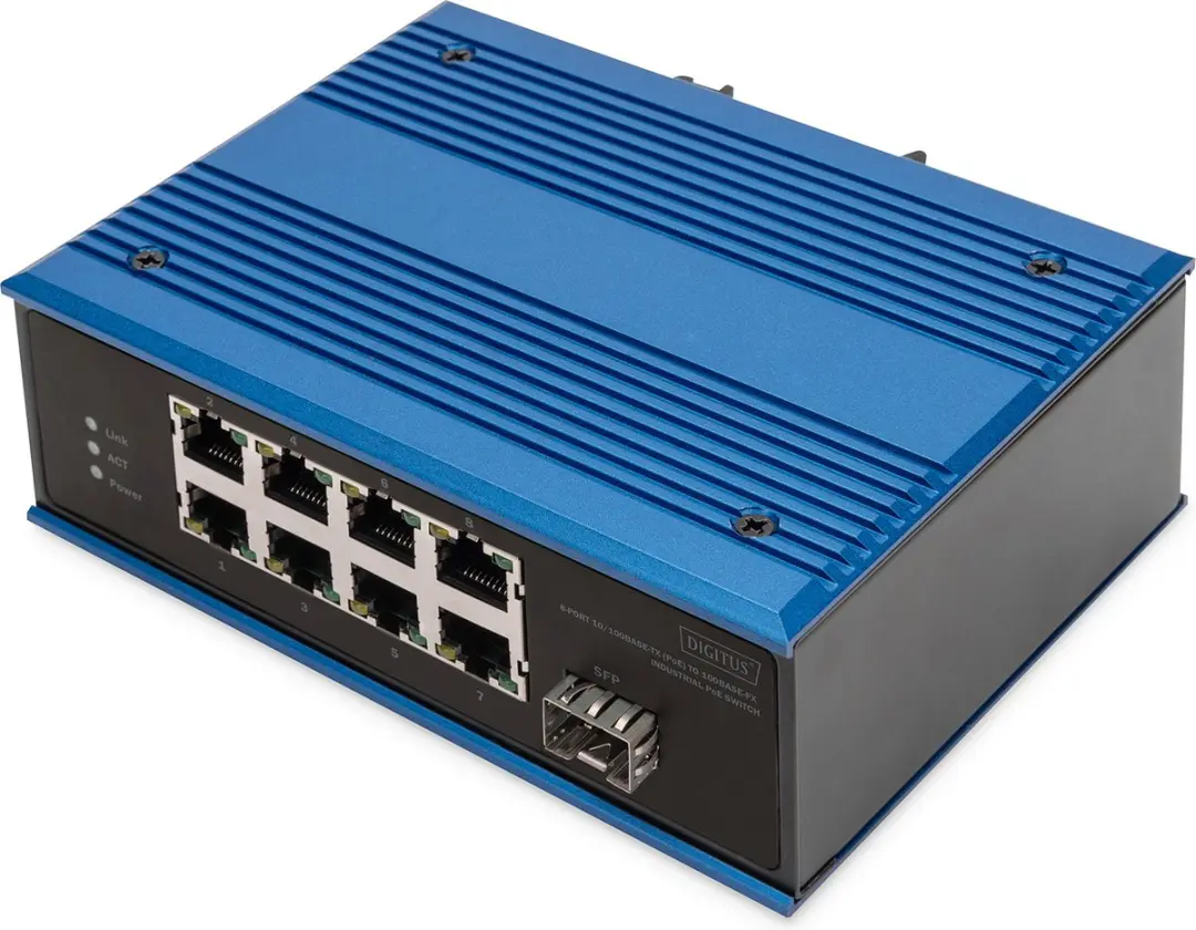 Digitus DN-651133 Switch 8-Port 10/100 PoE