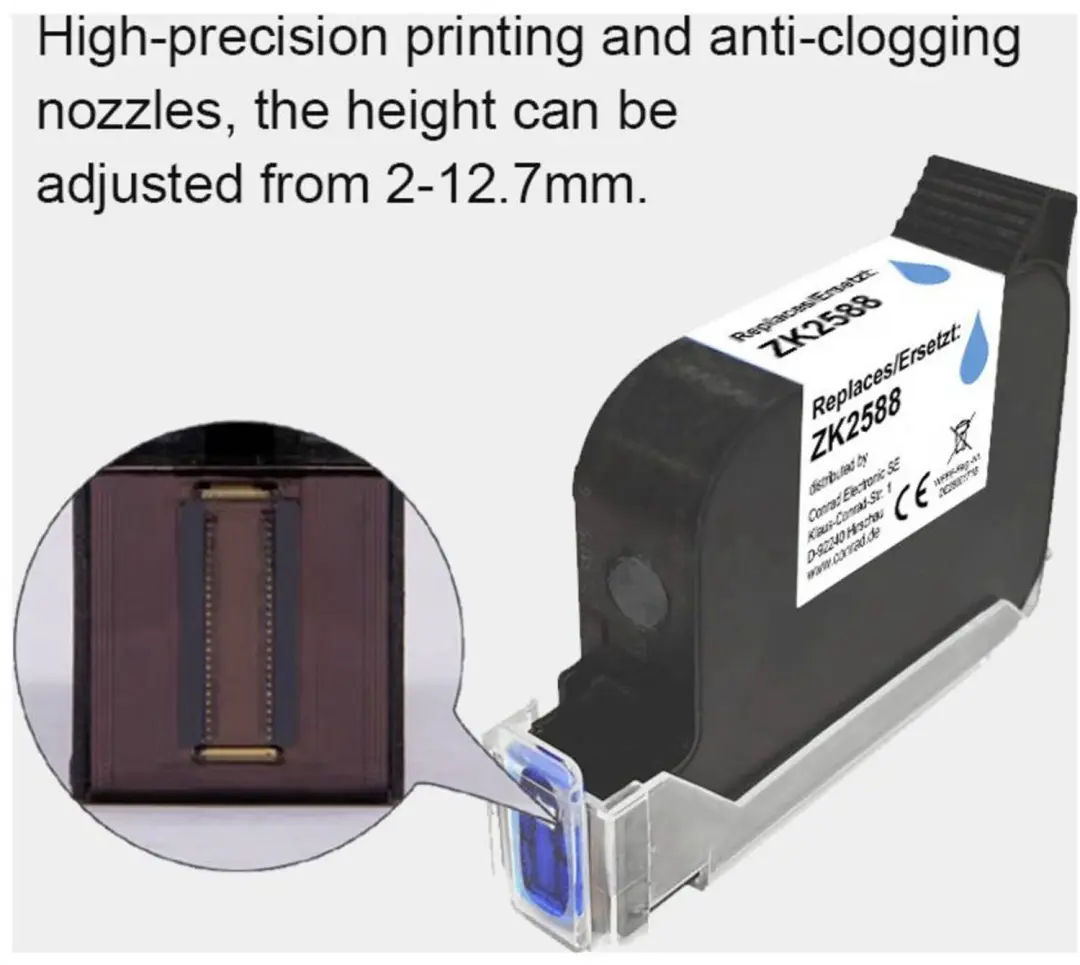 Renkforce ZK2588 Inktcartridge RF-7593188 - Blauw - afbeelding 4 van 4