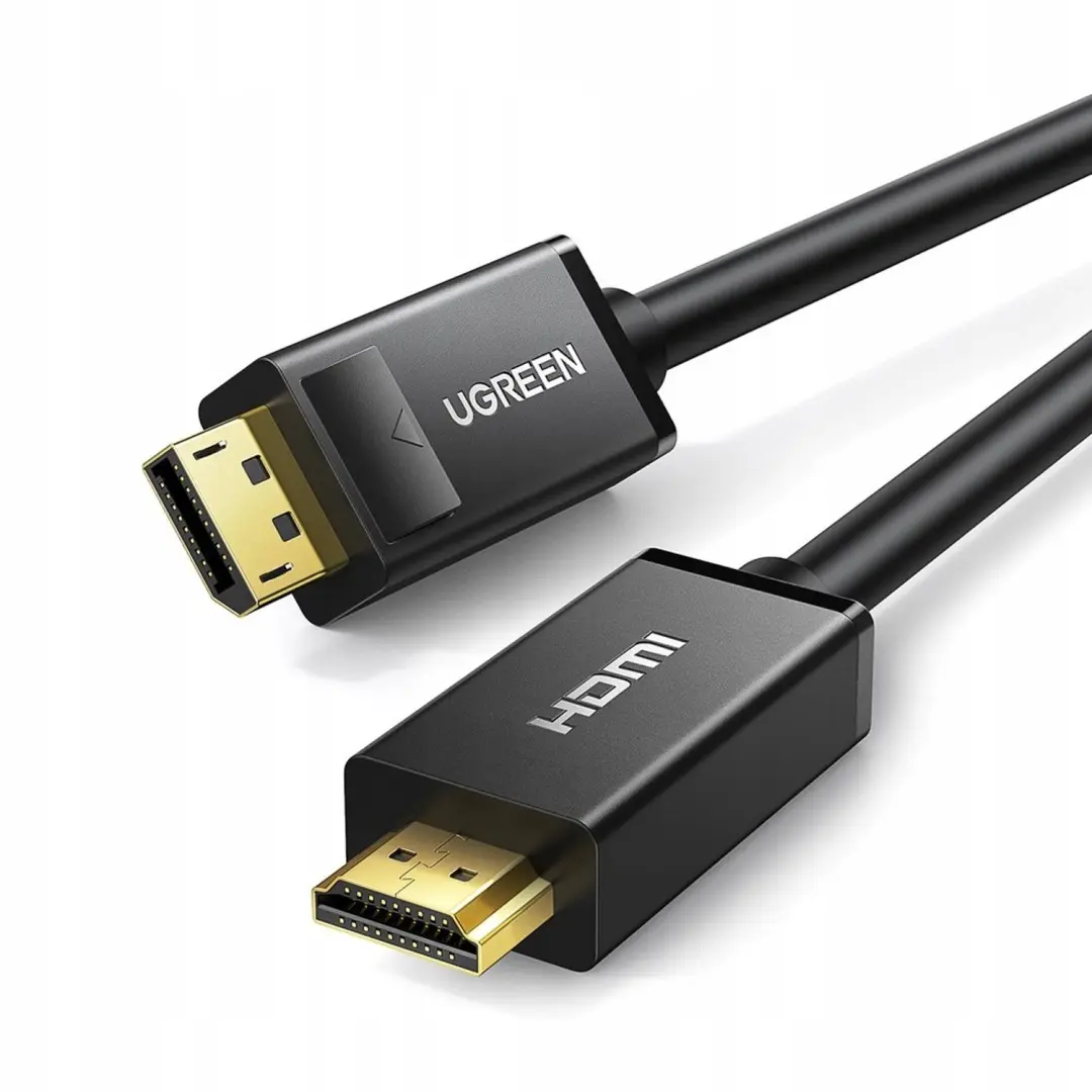 DisplayPort naar HDMI Kabel 4K HDR 3D 3m Zwart voor Monitoren