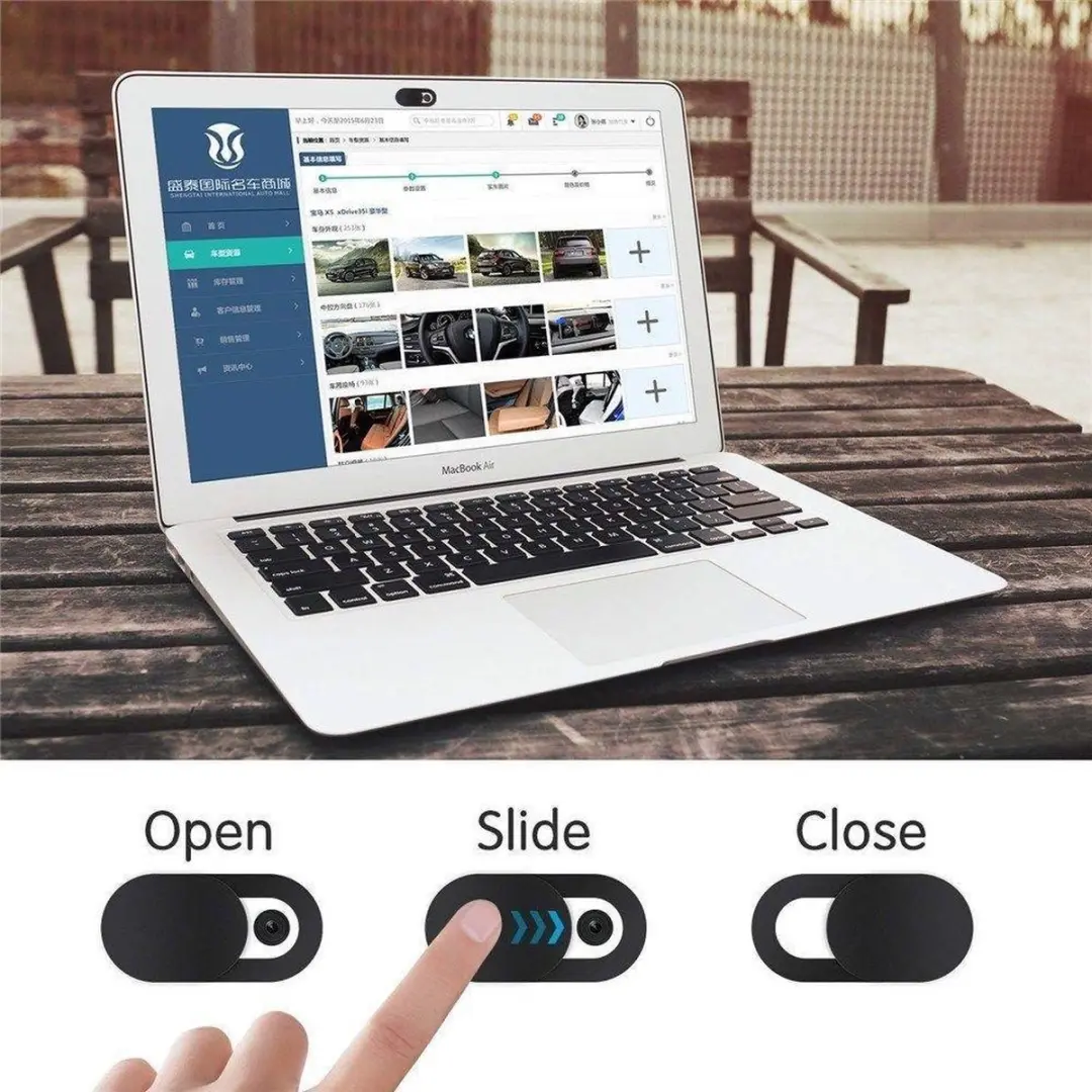 Webcam Cover Stickers 6 Stuks - Schuifje voor Laptop/Smartphone - afbeelding 4 van 6