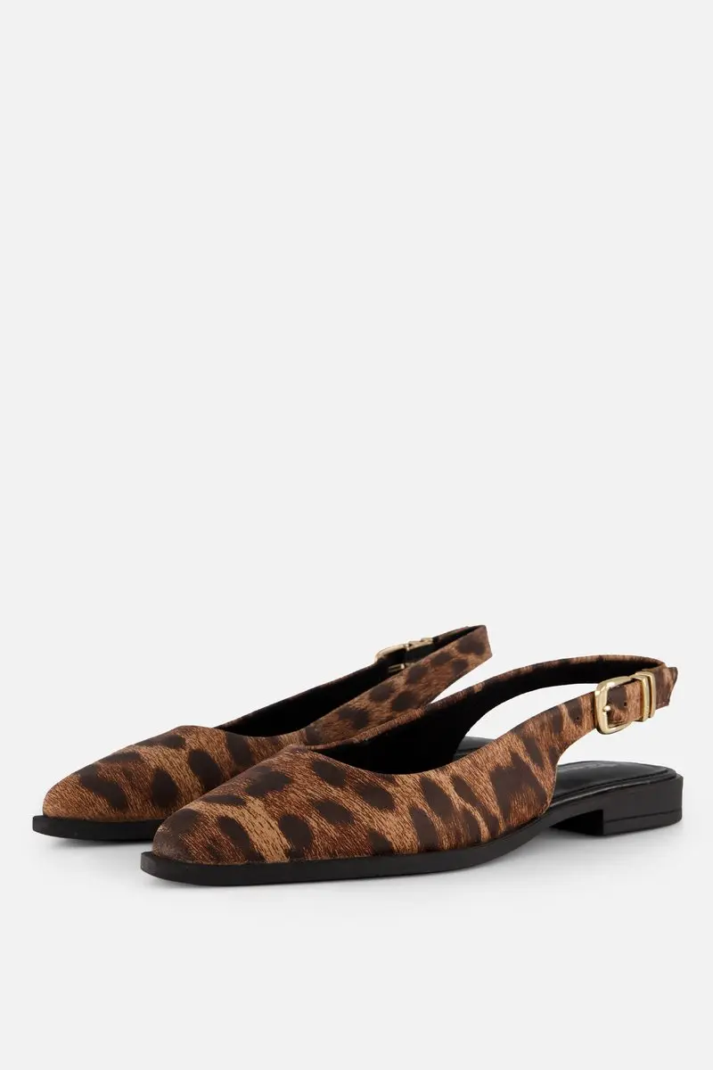 Tamaris Slingbacks Panterprint Leer
