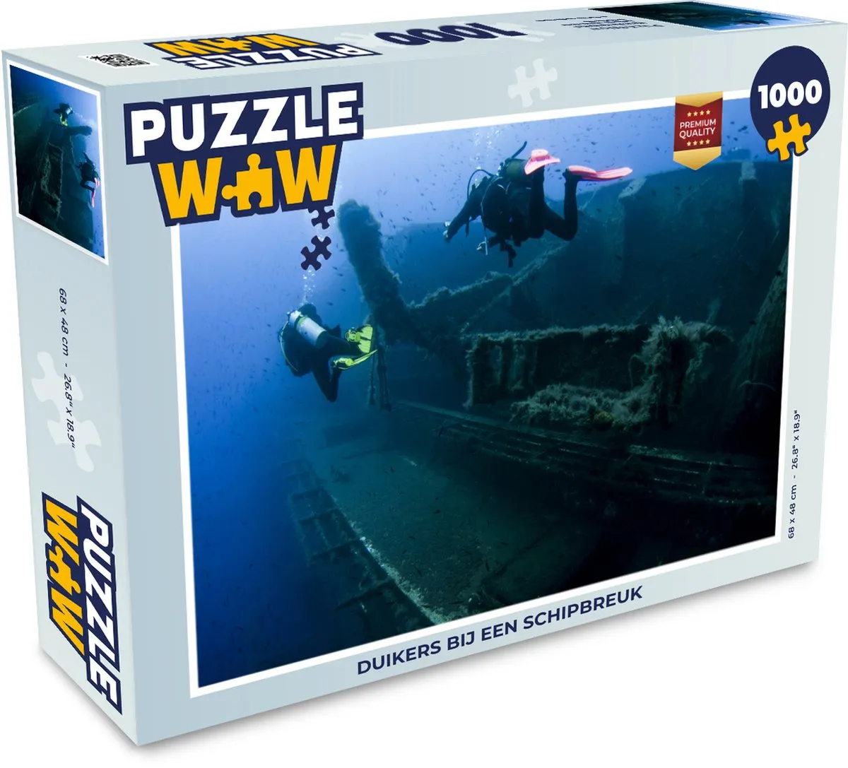 PuzzleWow Legpuzzel 1000 Stuks