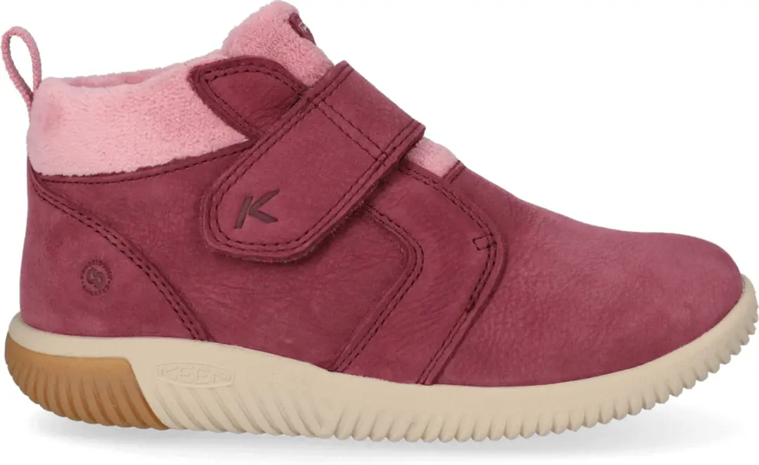 KNX Middie Meisjes Boots Leer Bordeaux
