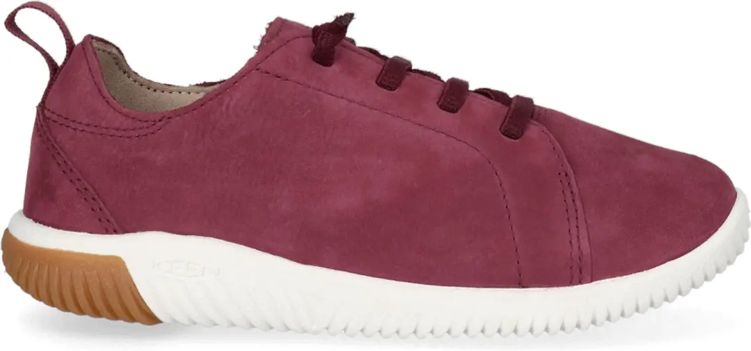 KNX Kinder Sneakers Leer Bordeaux