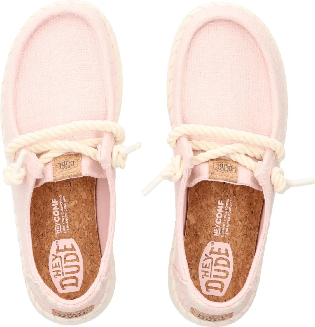 HEYDUDE Wendy Espadrille Dames - Roze - Maat 42 - afbeelding 6 van 6