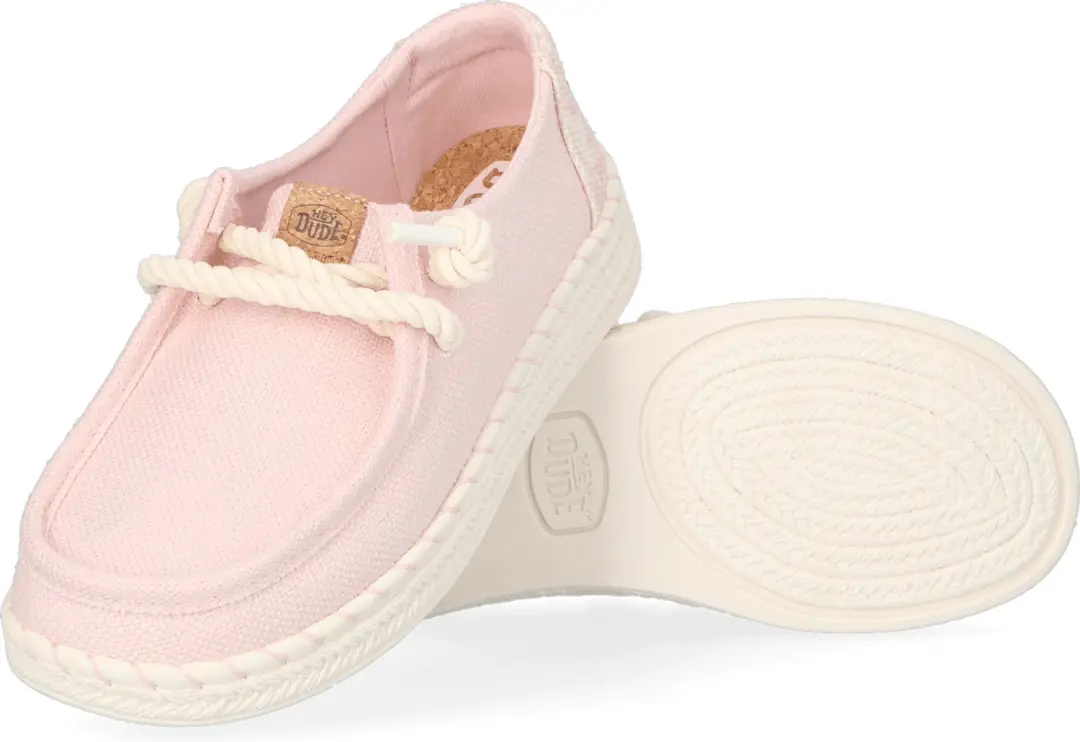 HEYDUDE Wendy Espadrille Dames - Roze - Maat 42