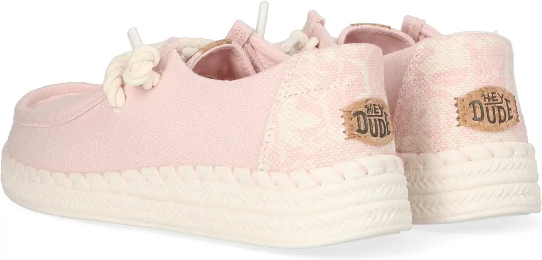 HEYDUDE Wendy Espadrille Dames - Roze - Maat 42
