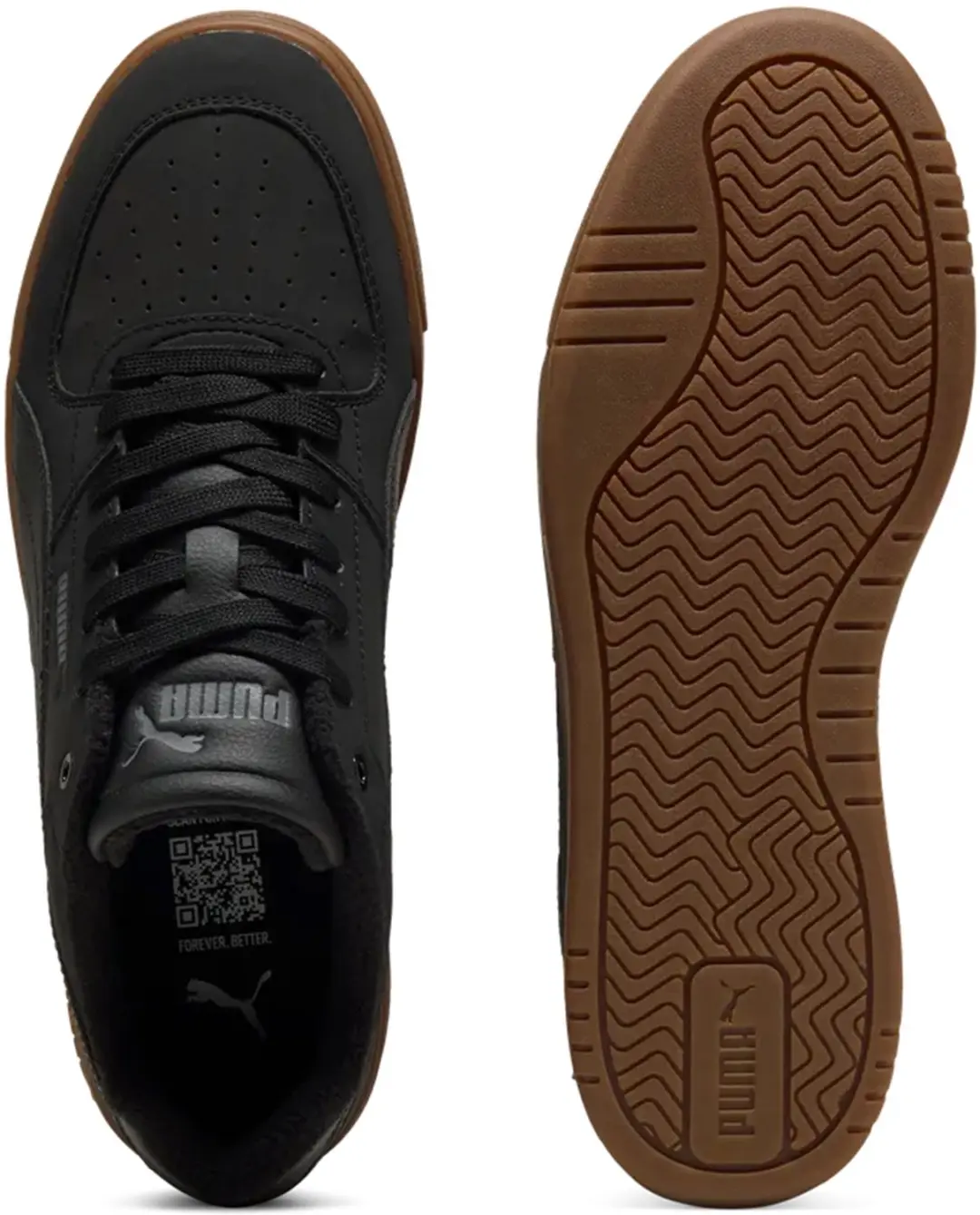 PUMA Caven III WTR Sneakers - Zwart/Grijs - afbeelding 2 van 6