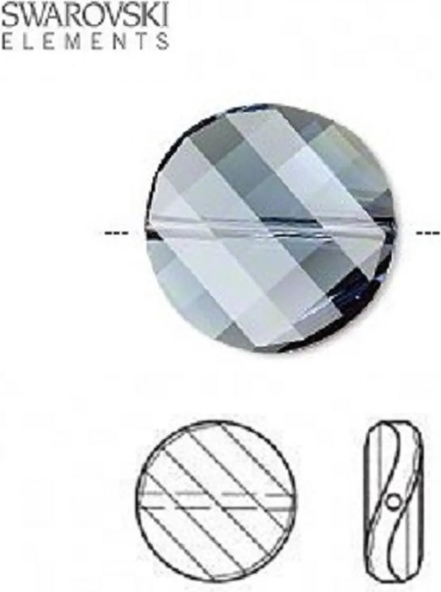 Swarovski Elements Twist Kralen 14x6mm