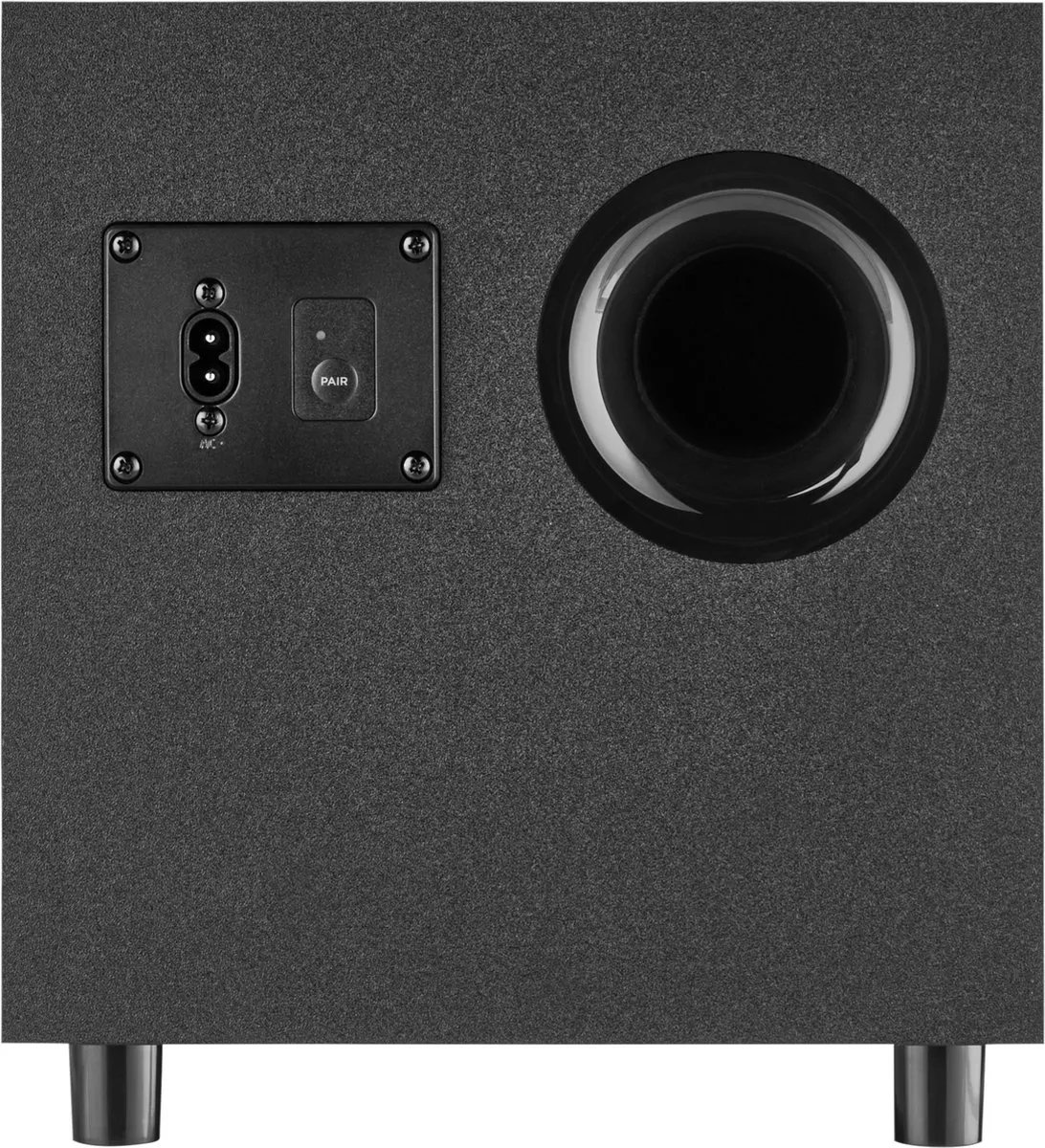 MEDION S61022 3.1 Dolby Atmos Soundbar met draadloze subwoofer (voor tv-apparaten, Bluetooth 5.3, HDMI eARC CEC,